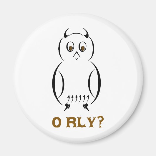 Owl O'Rly Magneet (Voorkant)