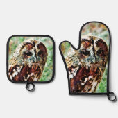 OWL OVENWANT & PANNENLAP SET (Voorkant)