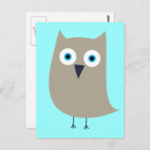 OWL OWL BRIEFKAART (Voorkant / Achterkant)