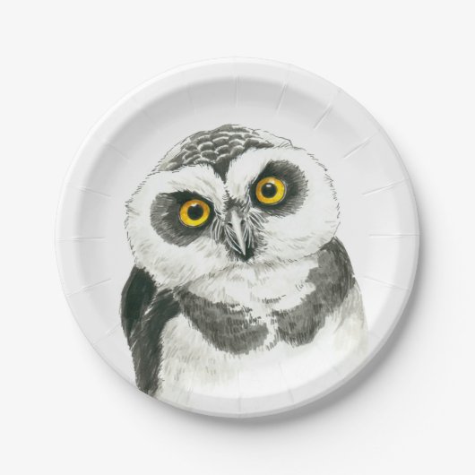 Owl Papieren Bordje (Voorkant)