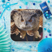 Owl Papieren Bordje (Feest)