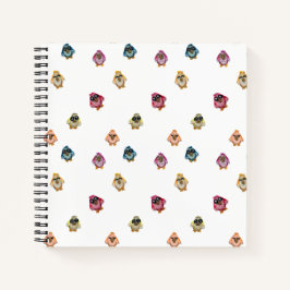 Owl Party - Pattern Notitieboek