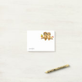 Owl personaliseer Post-it® notes (Op bureau)