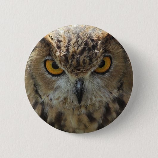 Owl Photo Round Button (Voorkant)