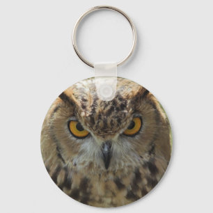 Owl Photo Sleutelhanger
