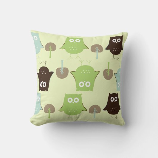 Owl Pillow Kussen (Voorkant)