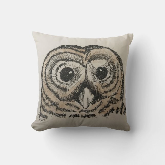 Owl Pillow Kussen (Voorkant)