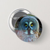 Owl Pin Ronde Button 5,7 Cm (Voorkant /achterkant)