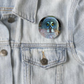 Owl Pin Ronde Button 5,7 Cm (In situ)