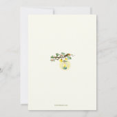 Owl Professor Retirement Party Uitnodiging (Achterkant)