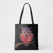 Owl Reading Draagtas (Voorkant)