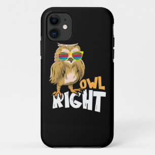 Owl rechts iPhone 11 hoesje