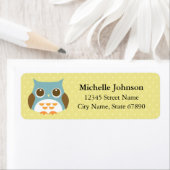 Owl Return Address Labels (Insitu)
