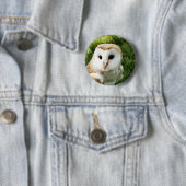 OWL RONDE BUTTON 5,7 CM (In situ)