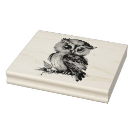 Owl Rubberstempel