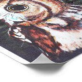 Owl 's nachts poster (Hoek)