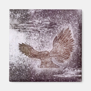 Owl Silent Flight Magneet