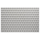 Owl Sketch Cartoon Pattern Stof (Yard (91,4 cm))