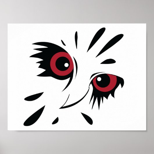 Owl Sketch Poster (Voorkant)