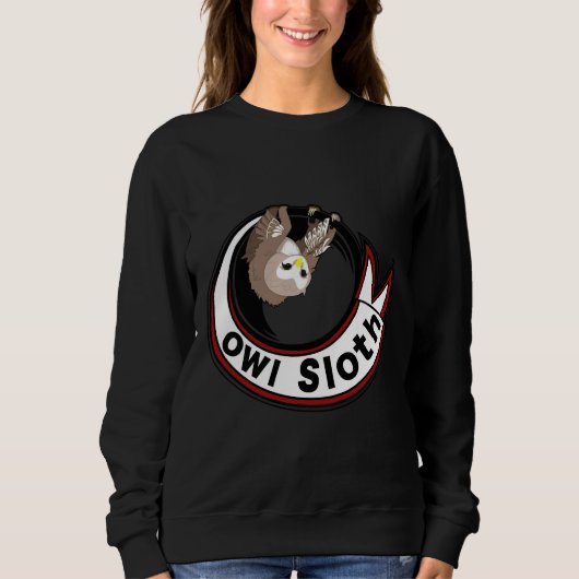 Owl Sloth Trui (Voorkant)