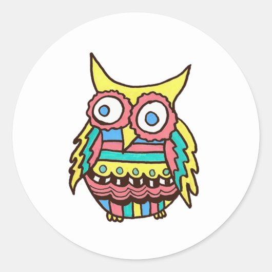 Owl Sticker (Voorkant)