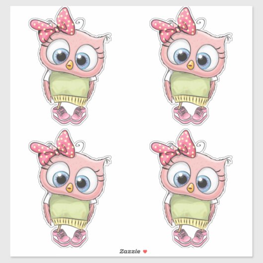 Owl Sticker (Vel)