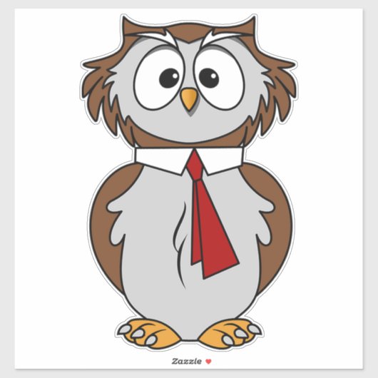 Owl Sticker (Vel)