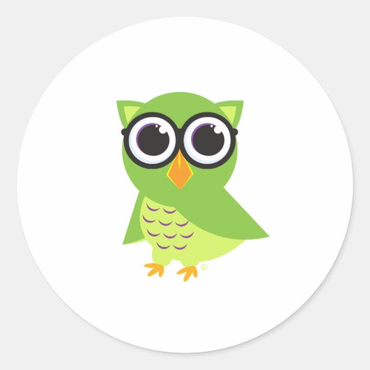 Owl Sticker (Voorkant)