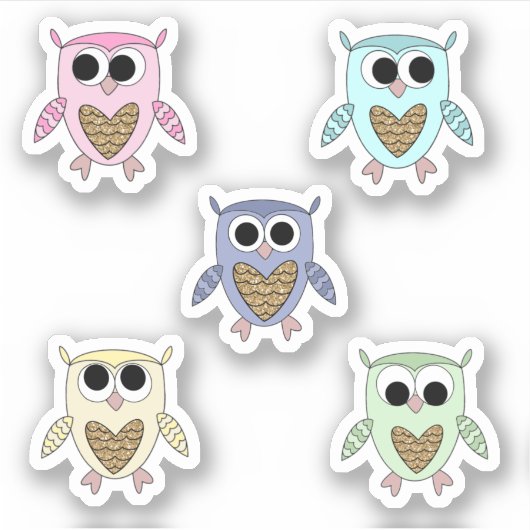 Owl Stickers (Voorkant)