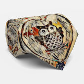 Owl Stropdas (Opgerold)