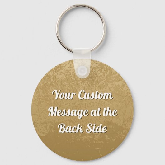 Owl Symbool Color Sleutelhanger (Achterkant)