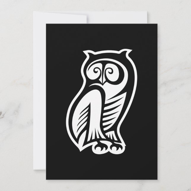 Owl Symbool White (Voorkant)