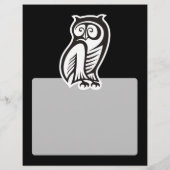 Owl Symbool White Flyer (Achterkant)