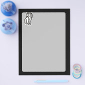 Owl Symbool White Flyer (Enkel)