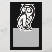 Owl Symbool White Flyer (Achterkant)
