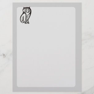 Owl Symbool zwart Flyer