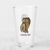 Owl Symboolkleur Glas (Achterkant)