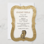 Owl Symboolkleur Kaart (Achterkant)