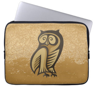 Owl Symboolkleur Laptop Sleeve