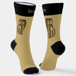 Owl Symboolkleursockets Sokken