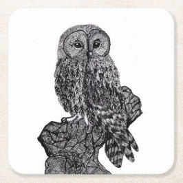 Owl table onderzetter