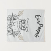 Owl Tapastry Wandkleed (Voorkant (horizontaal))