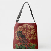 Owl Tapestry Crossbody Tas (Achterkant)