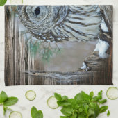 Owl Theedoek (Gevouwen)