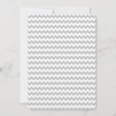 Owl Theme Baby shower Kaart (Achterkant)