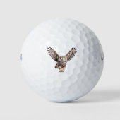 Owl tijdens de vlucht golfballen (Voorkant)