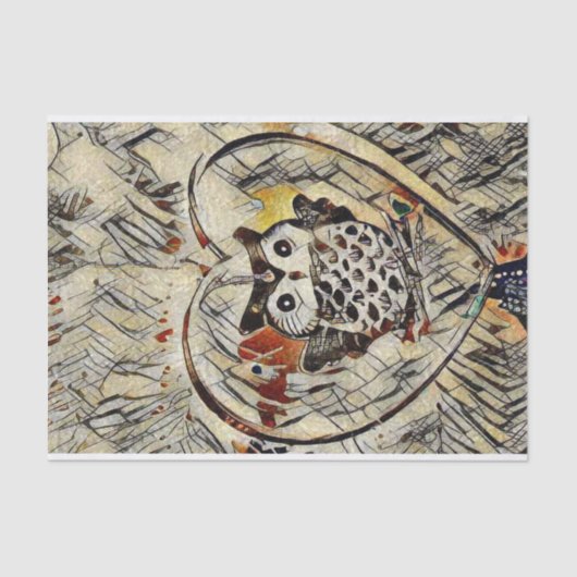 Owl Tissuepapier (Voorkant)