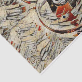 Owl Tissuepapier (Detail)