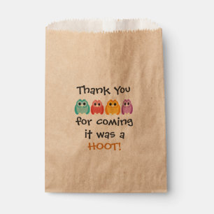 Owl Treat Bag Bedankzakje