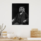 Owl-uitvinder Poster (Keuken)